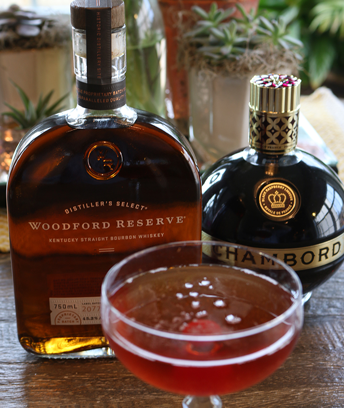french manhattan cheers to the host