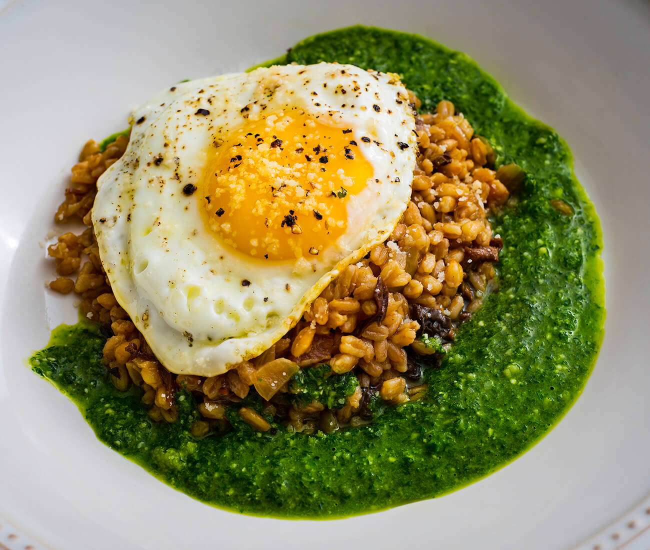 Image for Farro & Dried Porcini Risotto